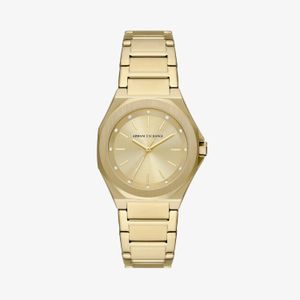 Relógio Armani Exchange Feminino em Aço Dourado AX4608B1