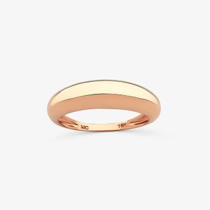 Anel Bombe em Ouro Rosé 18k - 5,60 mm