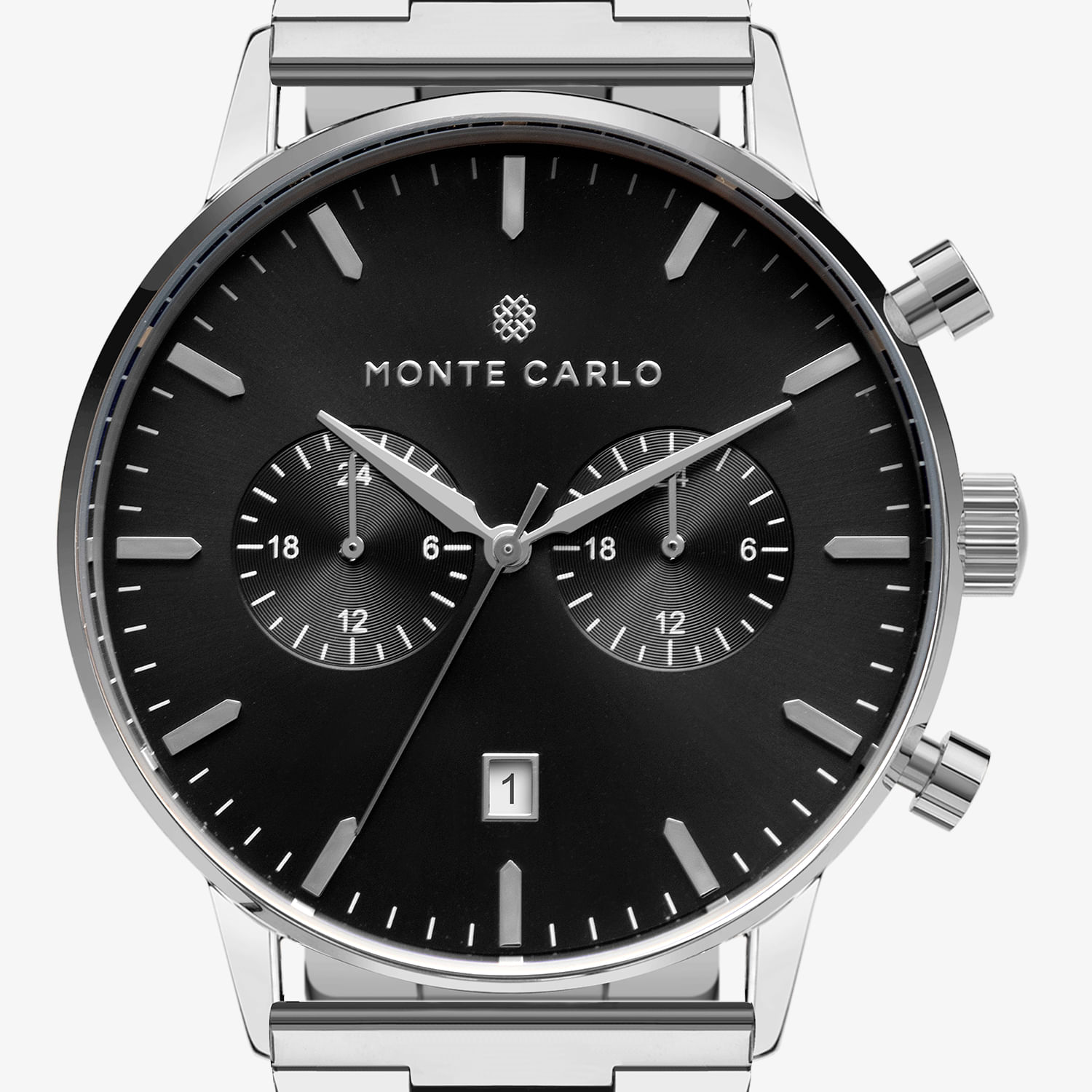 Relógio Monte Carlo Masculino Multi Dual Time em Aço | MONTE CARLO