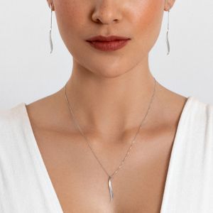 Pingente em Ouro Branco 18K