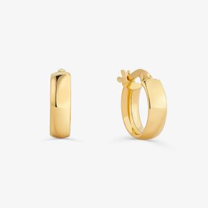 Brinco Argola em Ouro Amarelo 18k