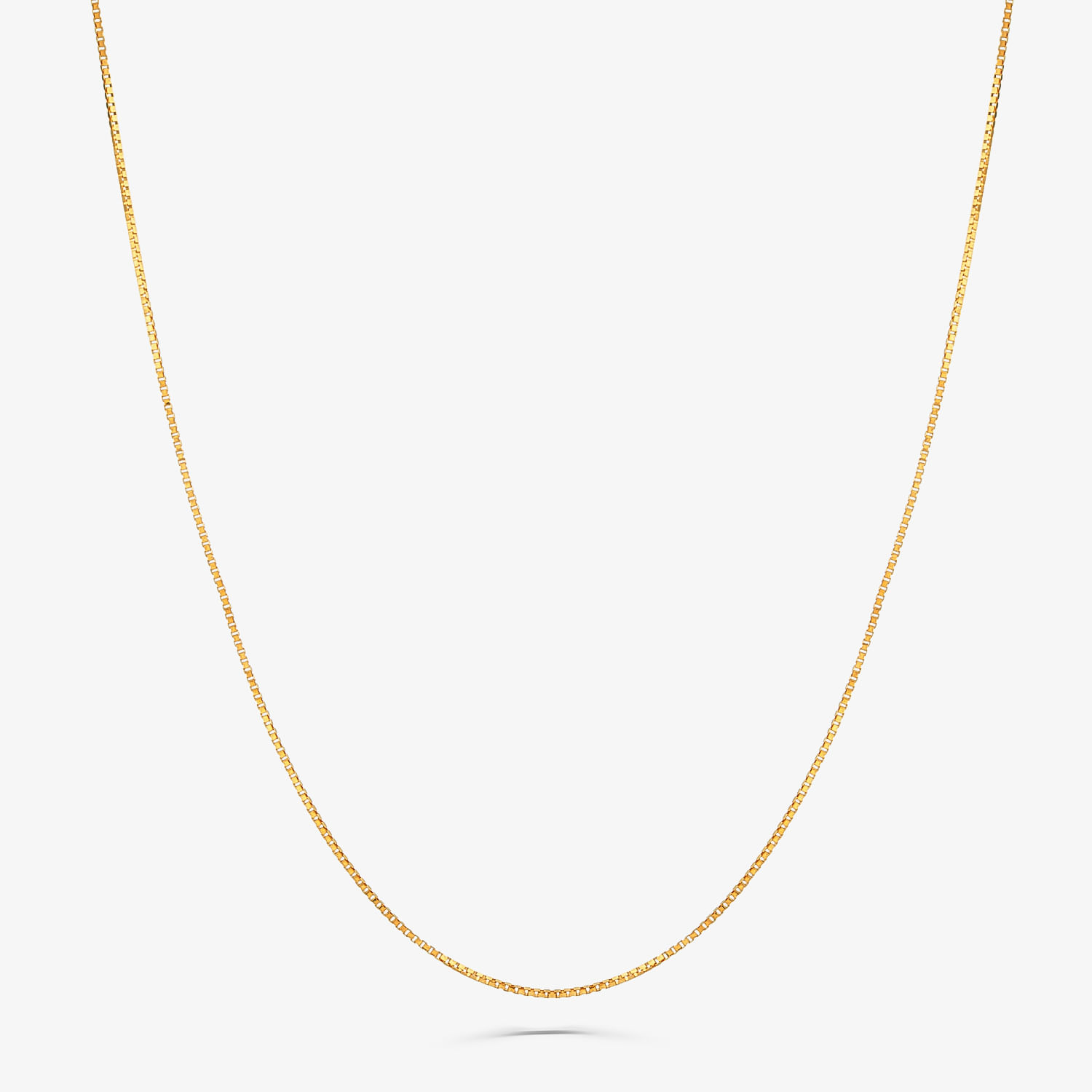 Corrente Malha Veneziana em Ouro Amarelo 18k - 50 cm