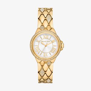 Relógio Michael Kors Feminino em Aço Dourado e Brilhos MK4801/1DN