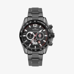 Relógio Technos Masculino Carbon em Aço Grafite JS25BBI/1P