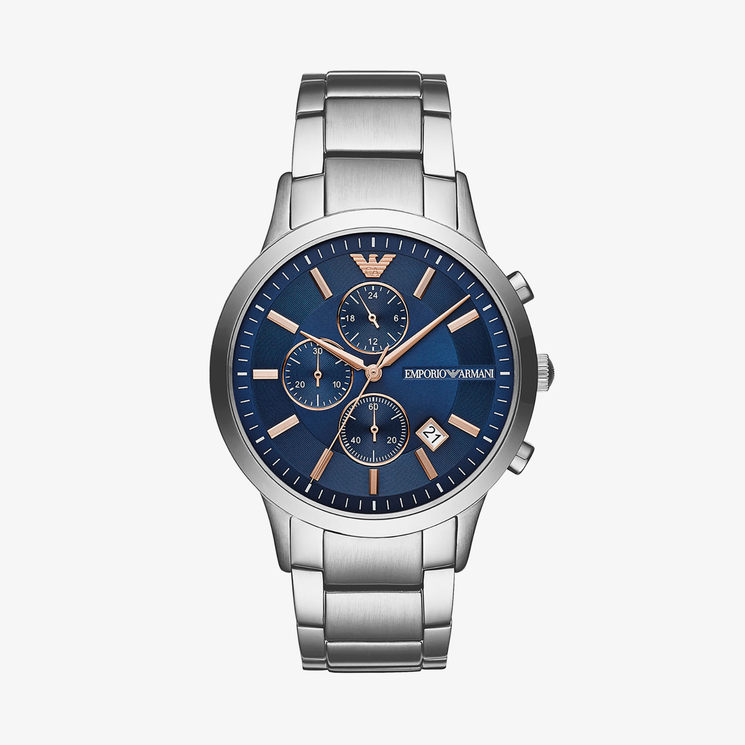 Relógio Emporio Armani Masculino em Aço Prateado AR11458B1 | MONTE