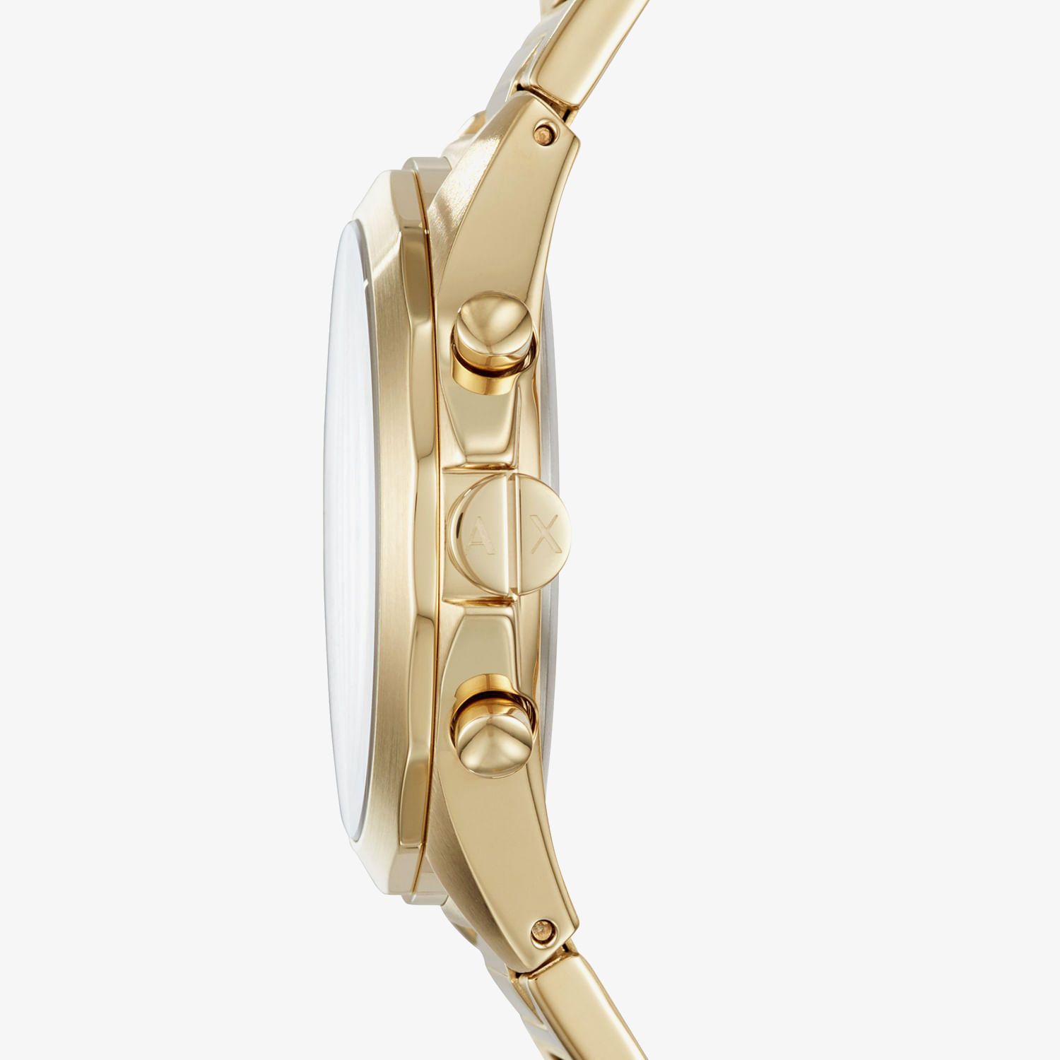 Relogio Armani Exchange Masculino em Aço Dourado | MONTE CARLO