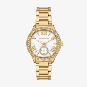 Relógio Michael Kors Feminino em Aço Dourado e Madrepérola MK4805/1DN