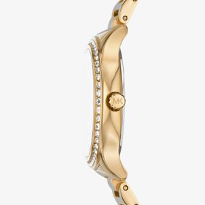 Relógio Michael Kors Feminino em Aço Dourado e Madrepérola MK4805/1DN