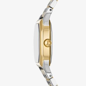 Relógio Fossil Feminino Harlow em Aço Bicolor ES5362/1DN