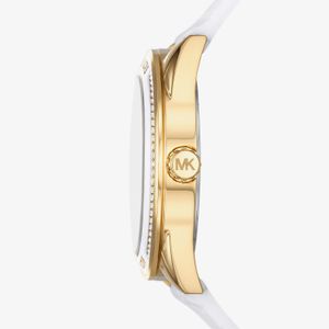 Relógio Michael Kors Feminino em Silicone Branco MK7267/2DN