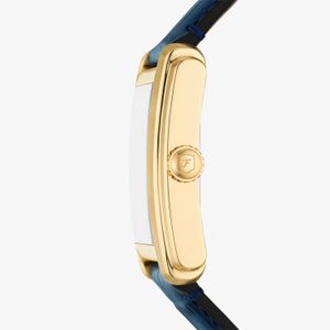 Relógio Fossil Carraway Masculino em Couro Azul FS6076/0DN