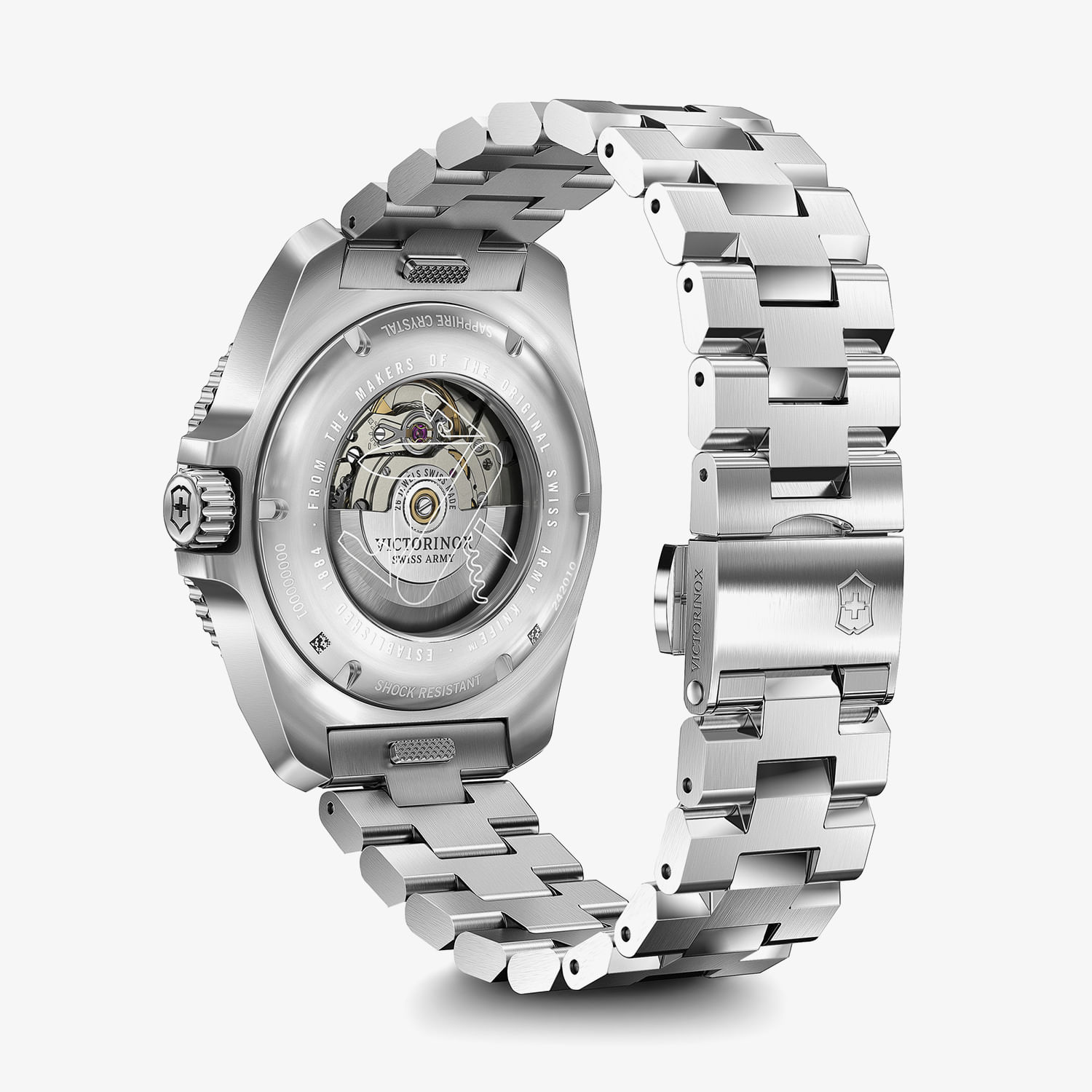 洋楽 JOURNEY RUBICON SC-9447-21 Relógio Victorinox Journey 1884 Automático com Mostrador Azul
