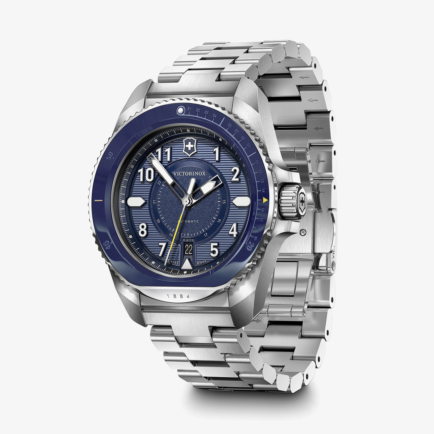 Relógio Victorinox Journey 1884 Automático com Mostrador Azul