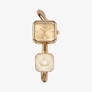 Relógio Technos Feminino Crystal em Aço Dourado 751AA/1D