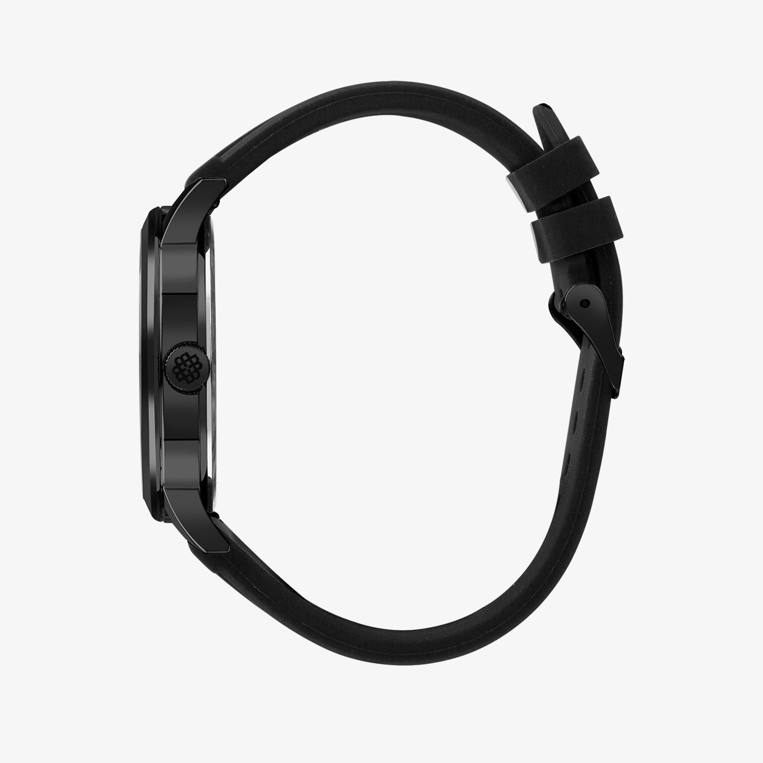 Relógio Monte Carlo Classic Masculino em Silicone Preto