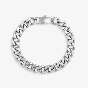 Pulseira Masculina Corrente em Aço - 21 cm