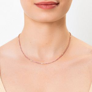Colar Cravejado em Prata 925 com Banho de Ouro Amarelo 18k