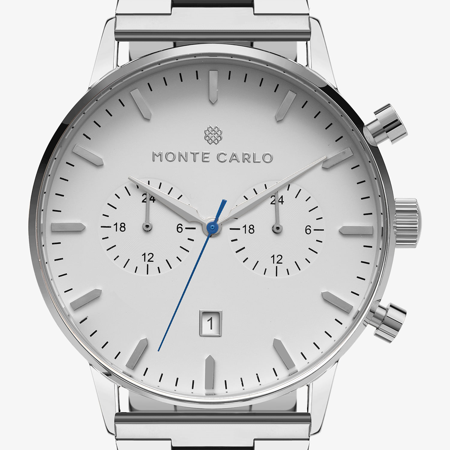 【新品/未開封】SURYA Monte Carlo MNC-2314 ラグ Relógio Monte Carlo Masculino Multi Dual Time em Aço | MONTE CARLO