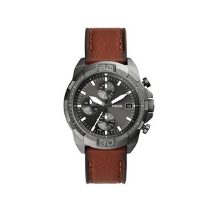 Relógio Fossil Masculino em Couro Marrom
