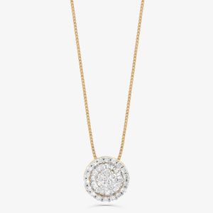 Pingente com Diamantes em Ouro Amarelo 18K - 8 mm