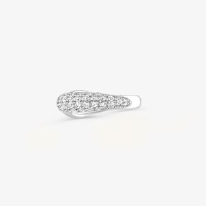 Piercing Pave com Safiras em Prata 925