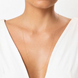 Corrente Malha Groumet  em Ouro Amarelo 18k - 70cm
