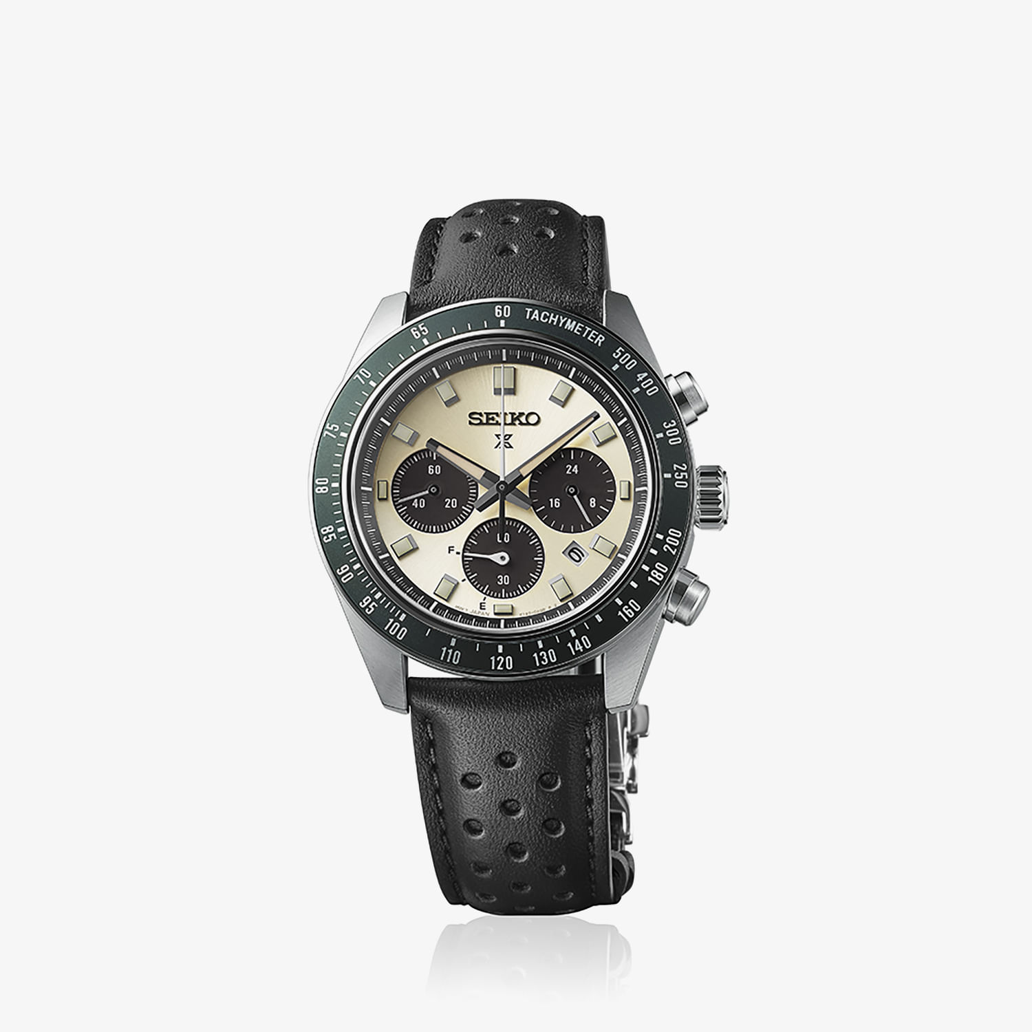 Relógio Seiko Solar Prospex Speedtimer com Lente de Safira