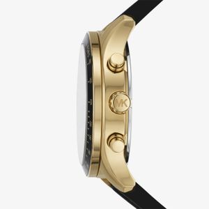 Relógio Michael Kors Feminino em Aço Dourado e Silicone MKO1038/2PN
