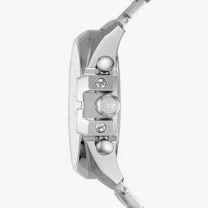 Relógio Diesel Masculino Mega Chief em Aço Prateado DZ4465B1
