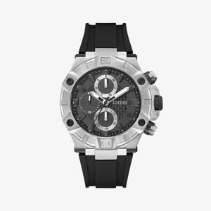 Relógio Guess Masculino em Silicone Preto GW0802G1