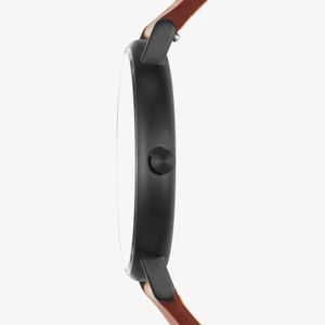 Relógio Skagen Signatur Masculino em Couro Marrom SKW6374B1