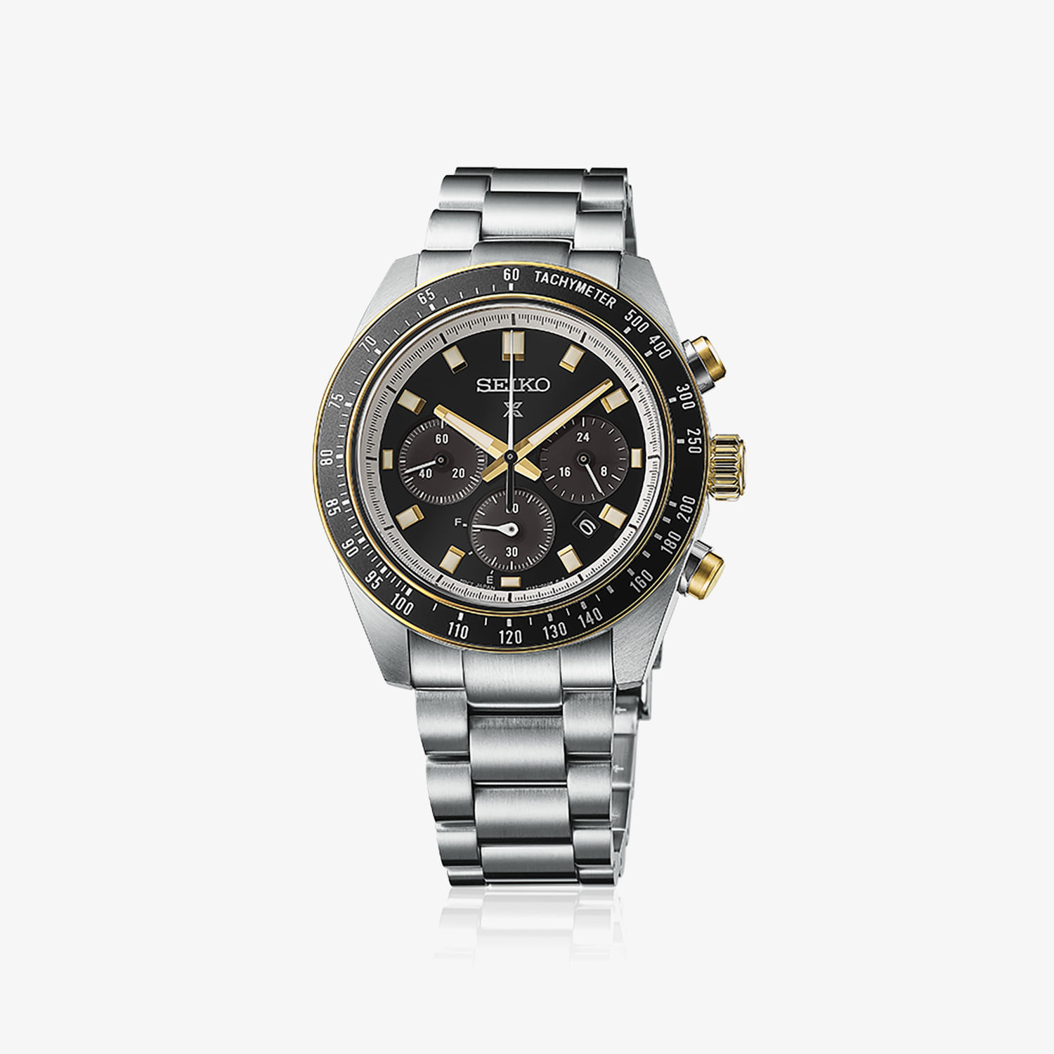 Relógio Seiko Solar Prospex Speedtimer com Lente de Safira