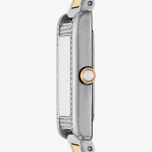 Relógio Emporio Armani Feminino em Aço Bicolor e Madrepérola AR11642B1