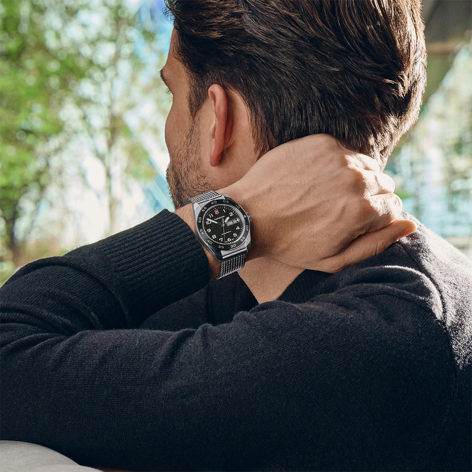 Relógio Victorinox Masculino Swiss Army em Aço Inoxidável 242043