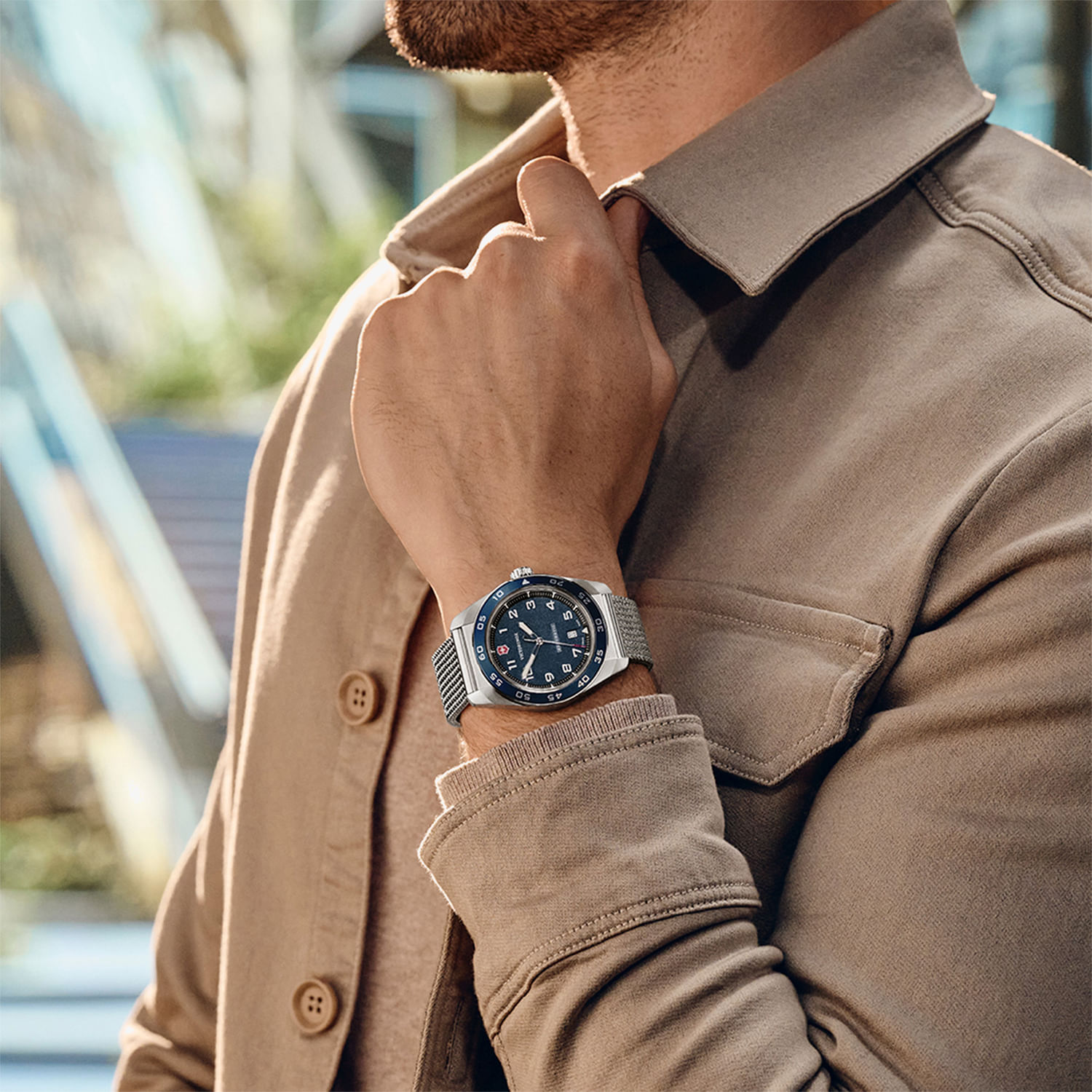 Relógio Victorinox Masculino Swiss Army Automático em Aço