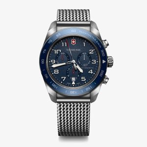 Relógio Victorinox Masculino Swiss Army Cronógrafo em Aço Inoxidável 242049