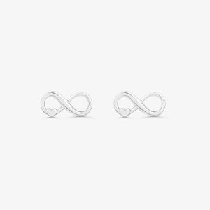 Brinco Amor Infinito em Prata 925