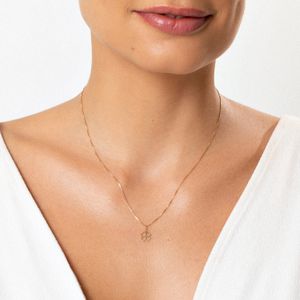 Pingente Trevo em Ouro Amarelo 18k
