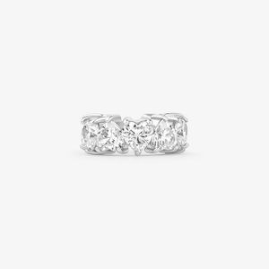 Piercing Corações Cravejado em Prata 925