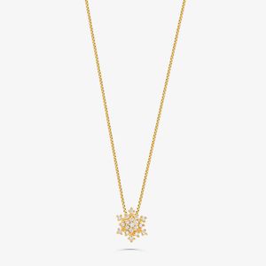 Pingente com Diamantes em Ouro Amarelo 18k