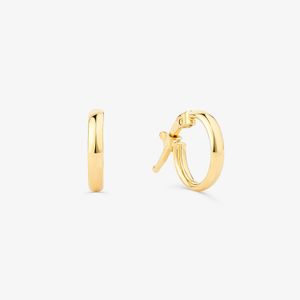 Brinco Argolas em Ouro Amarelo 18k