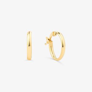 Brinco Argolas em Ouro Amarelo 18k