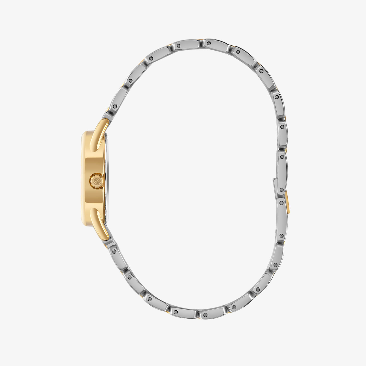 Relógio Monte Carlo Feminino Oval em Aço Bicolor