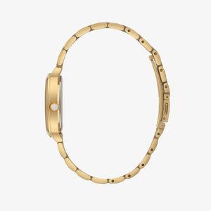 Relógio Monte Carlo Feminino em Aço Dourado