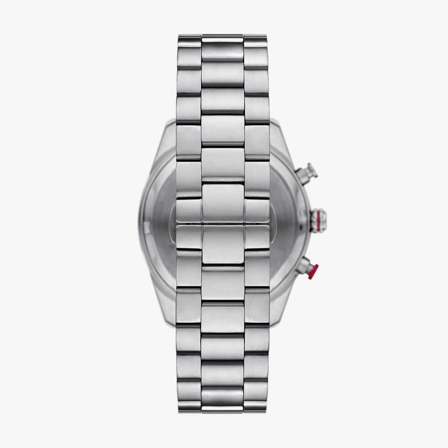 Relógio Emporio Armani Racer Cronógrafo Masculino em Aço Prateado