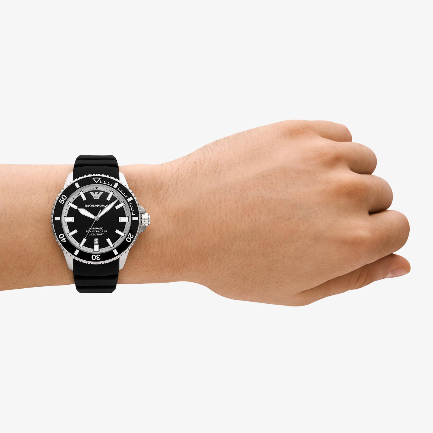 Relógio Emporio Armani Masculino em Silicone AR60078B1 | MONTE CARLO