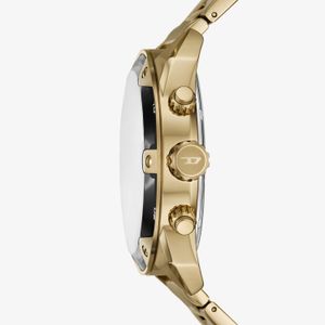 Relógio Diesel Masculino Spiked em Aço Dourado DZ4678B1