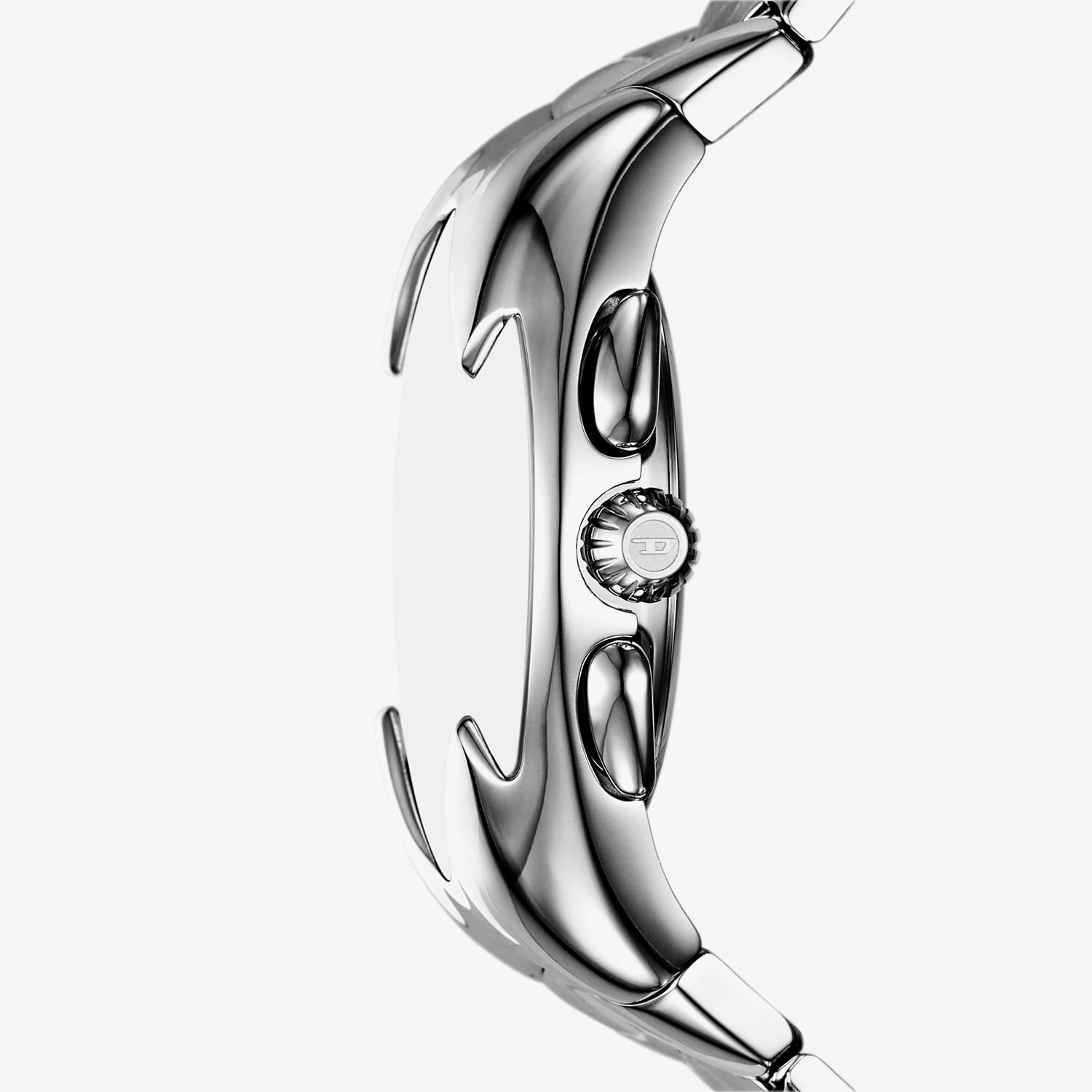 Relógio Diesel Tooth Chrono Cronógrafo Masculino em Aço Grafite