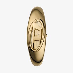 Relógio Diesel Feminino Oval D em Aço Dourado DZ5608B1