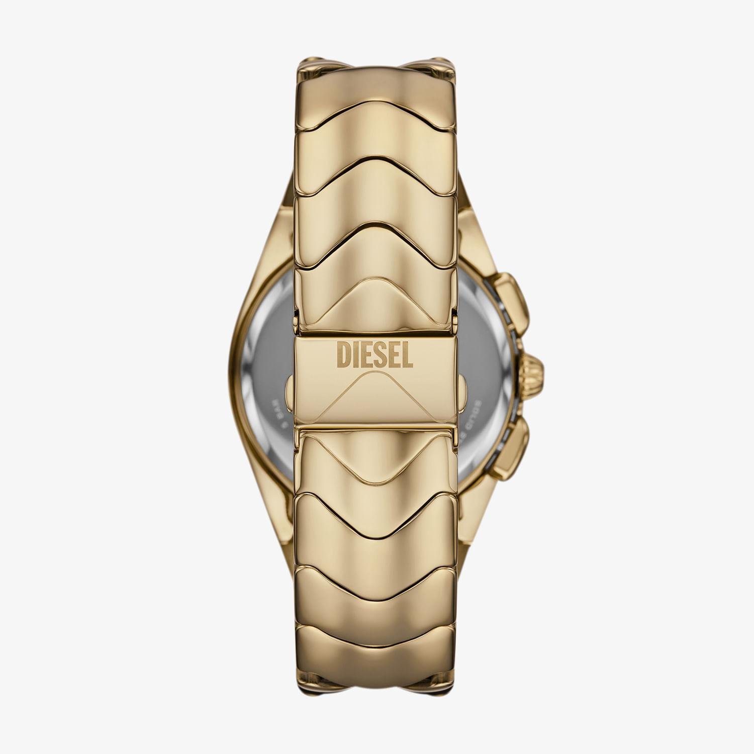 Relógio Diesel Tooth Chrono Masculino em Aço Dourado DZ4681B1